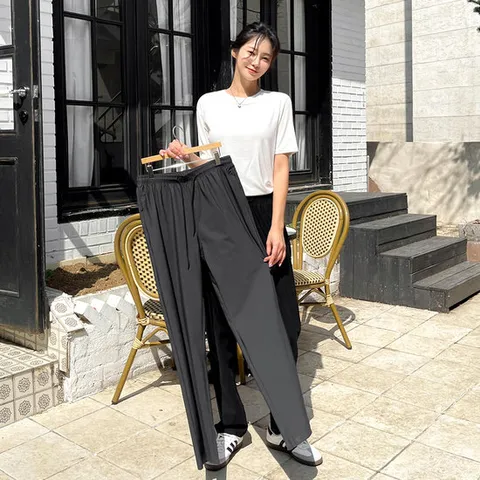 [시노코] 에어리 쿨링 밴딩 팬츠 2컬러 FREE-XL B24P106