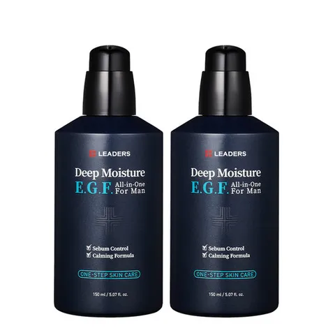 리더스 뉴 딥 모이스처 EGF 이지에프 올인원 포 맨 150ml x2개