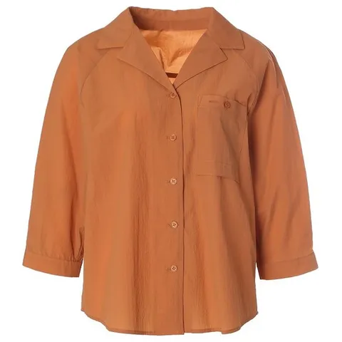 [ 롯데백화점 ]볼륨소매 심플 블라우스(NDCGBG50)