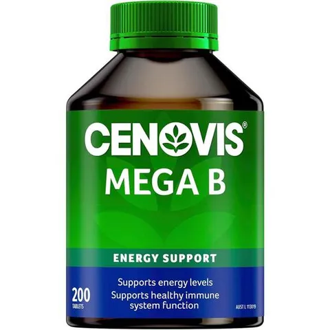 호주직구 Cenovis 세노비스 메가 B 비타민B 200정 Mega B