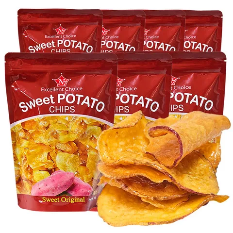 엔세븐 스위트 포테이토칩 100g x 7봉 고구마칩 과자 간식