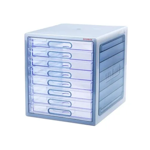 (시스맥스)럭스 멀티 서류함 8단 10008 서류정리함 서류함 파일박스 화일박스 파일함 다용도서류보관함 문