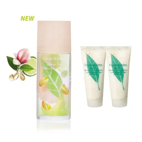 [ 현대백화점 ][엘리자베스아덴]그린티 피스타치오 100ml 향수 런칭 스페셜 세트(허니드롭 바디크림 100ml추가증정)