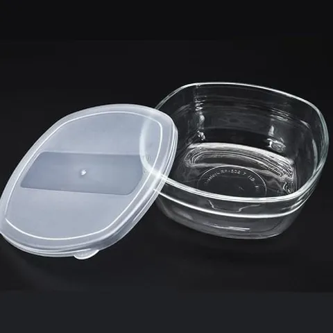 글라스락 밀폐용기 유리 반찬통 샐러드볼 소 480ml 뚜껑유리용기 글라스용기 주방밀폐용기 반찬통 반찬케이