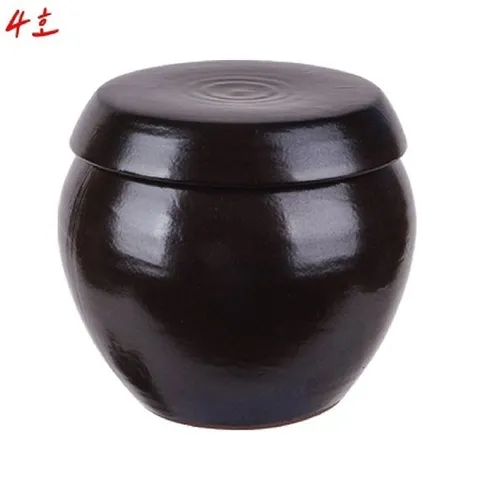 가정용 미니 장독-4호 약7.5x9.5x10.5cm 가정용장독 단지 미니항아리 작은항아리 미니장독대 미니전통장독