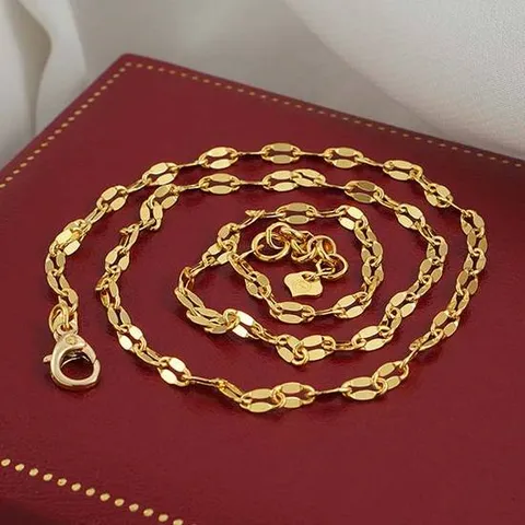 [Byeolirang]블링 잠자리체인 순금목걸이 24k 7.5g