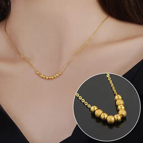 [Byeolirang]아프로 볼볼이 순금목걸이 24k 3.75g