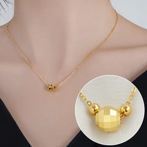 [Byeolirang]미키 순금목걸이 24k 3.75g