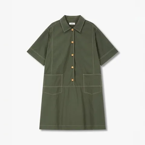 [ 롯데백화점 ][스튜디오 톰보이]코튼스티치 포인트 원피스 (9175341983)