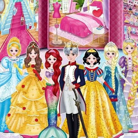 인형놀이 체리 코디놀이 자석코디 동화나라 원앤원 패션놀이 인