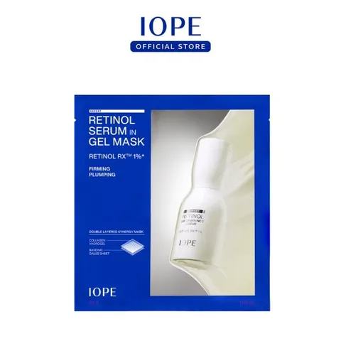 [10% 더블쿠폰] 아이오페 레티놀 세럼 인 겔 마스크 1매 (30g)