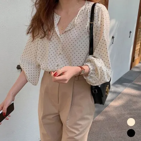 셔링 Ag HS라이프 하프클럽 블라우스 알티피