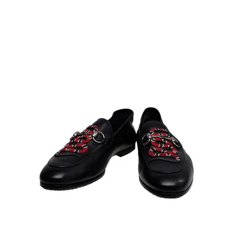 (명품) 255mm 블랙 레더 1955 홀스빗 브릭스톤