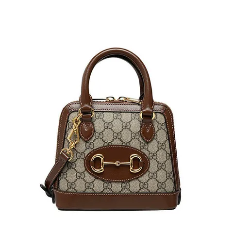 (명품) 구찌 브라운 GG 수프림 1955 홀스빗 탑