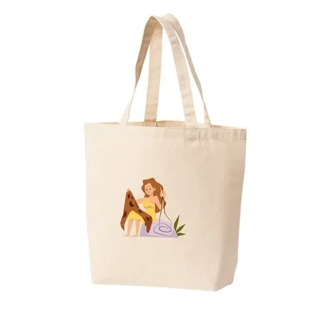 에코백 토트백 원시시대 바느질 가죽