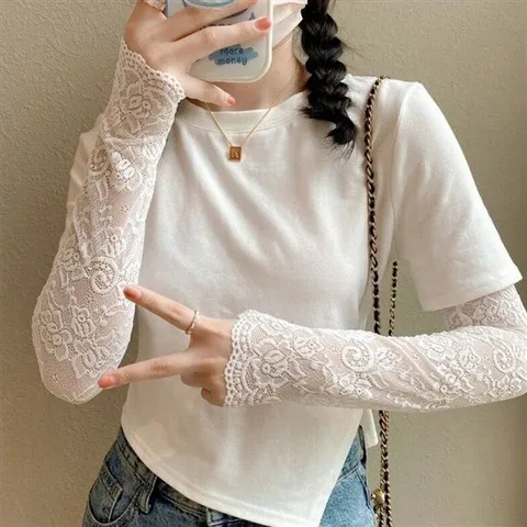 레이스 냉감 여성 자외선차단 팔토시 쿨링 여름