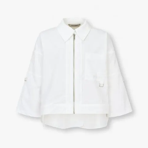 [ 롯데백화점 ]보브  (7155220002) 드로스트링 헴 집업 점퍼