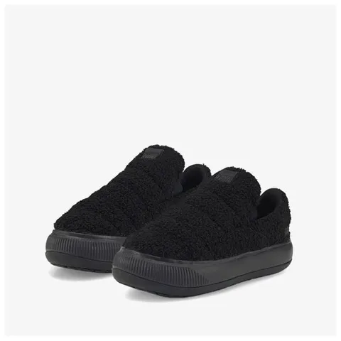 푸마 여성 스웨이드 마유 슬립온 테디 384887-01