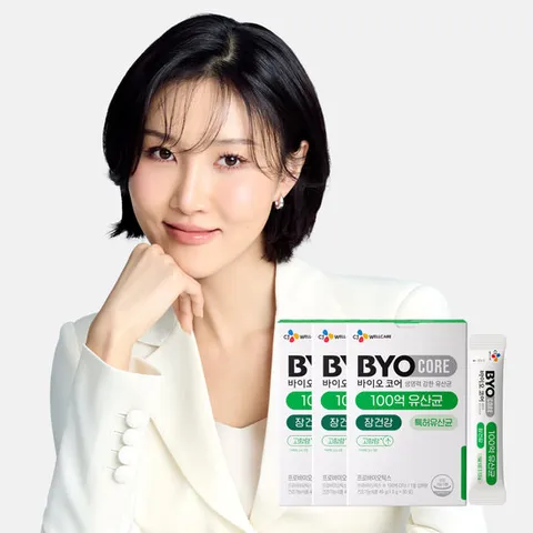 [CJ공식] 바이오코어 100억 유산균 분말형 3박스/3개월분