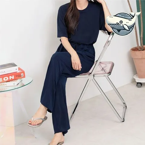 편안한 홈웨어 여름 쿨링 원마일웨어 수면복