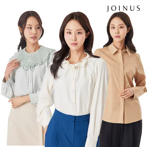 [조이너스] 여성 봄 블라우스/셔츠/프릴/쉬폰 8종 택1