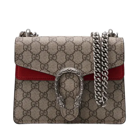 (명품) 레드 PVC GG 수프림 디오니소스 미니 여성