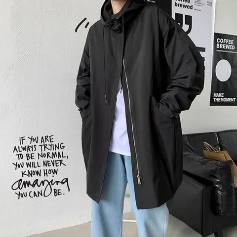 남성 멋쟁이 야상점퍼