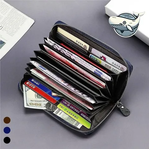 여행용 아코디언 동전 지갑 신용카드 여권 수납 베트남동지갑