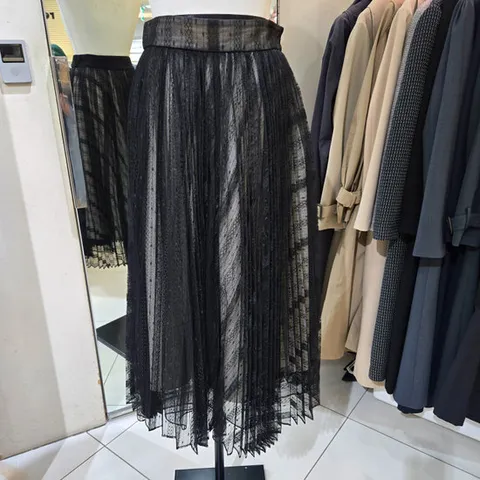 [JJ JIGOTT]밴딩메시레이어드스커트(GN4A0SK36)_BP