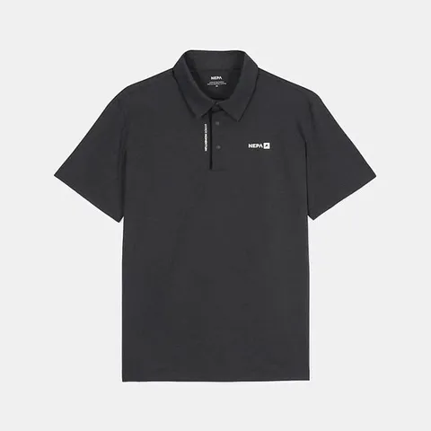 [ 현대백화점 ][네파] (7L35243) 남성 여름 슈퍼파인 캐주얼 반팔 폴로티 카라티셔츠 9L35243
