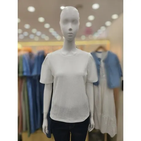 [플라스틱아일랜드]볼륨소매 티셔츠 PR2CH963_DJ