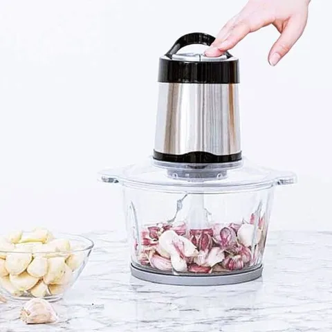 키친로즈 멀티다지기 2L 마늘껍질까기 스텐볼 유리볼 멀티다지기 마늘다지기 만능다지기 야채다지기 채소다