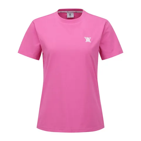 [어뉴골프] 여성WOMEN SM ESSENTIAL ROUND SHORT T-SHIRT_HP