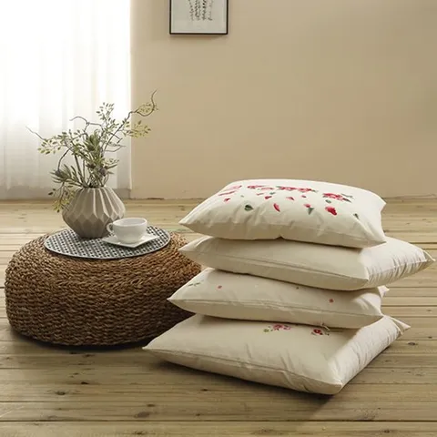 효재 사계절꽃 방석 국내생산 의자 사무실 좌식 식탁 까페 벤치 여름 쿠션