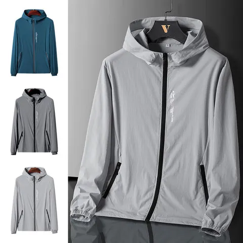 [로아리빙]남자 경량 바람막이 운동복 가을 여름 등산자켓 봄점