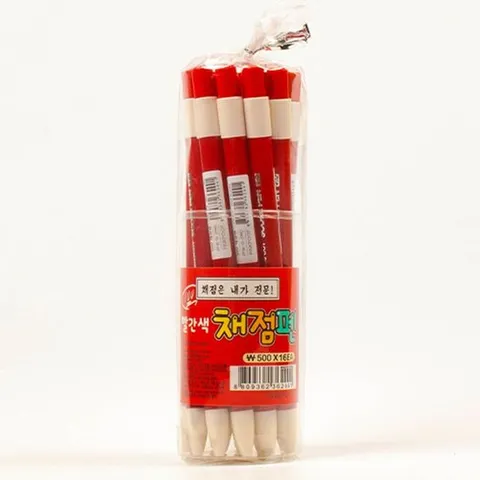 채점펜 d-7 채점펜 채점색연필 샤프형채점펜 샤프식채점펜 문구용채점펜 빨간색채점펜 빨간색채점색연필 레