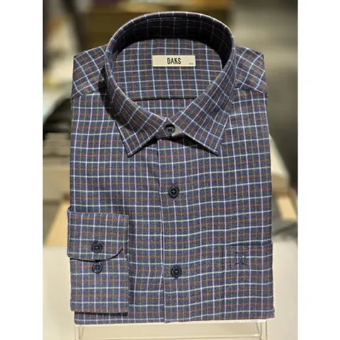 [ 현대백화점 ]닥스셔츠 25F W 레귤러핏 구김적은 노케어 밑단일자 약기모남방DLW3SHCL112N1