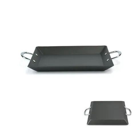 업소용 경질 사각 볶음팬 중 곱창 철판 볶음밥 떡볶이 순대