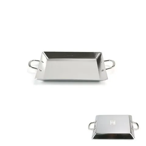 인덕션겸용 스텐 삼중 사각볶음팬 소소 곱창 철판 볶음밥 떡볶이 순대