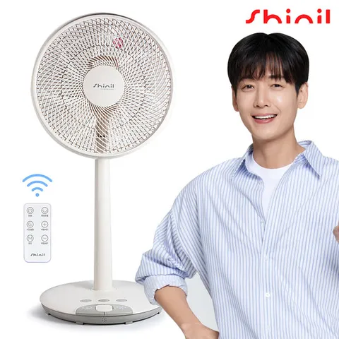 F2 [신일] 숙이지 않는 간편한 발터치 키높이 선풍기 SIF-A14RIF+포토평이벤트