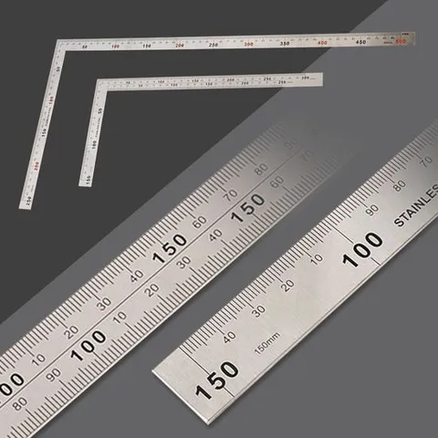 ㄱ쇠자 30cm 50cm 쇠자 기역자 철자 ㄱ자 컷팅자