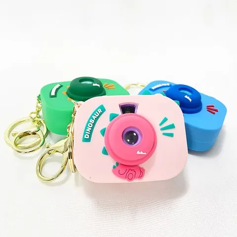 미니 다이노 액션 카메라 빔프로젝트 장난감 키링