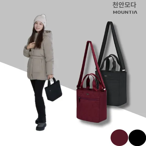 [마운티아]마운티아  여성용 멀티 토트백 로즈크로스토트백 2CDK