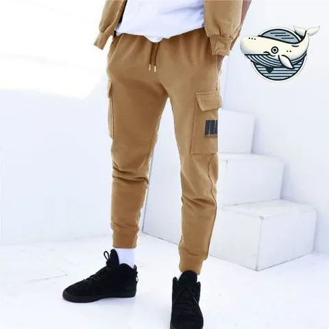 편한 카고 스타일 트레이닝 팬츠 데일리 홈웨어 남자여름트레이닝복