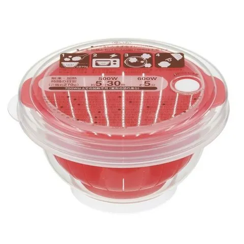 가정용 전자레인지 스팀 해동밥용기 메이커 렌지조리 렌지요리 렌지용기 전자렌지