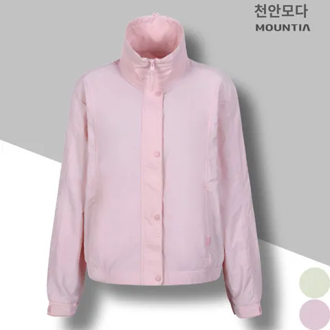 [마운티아]마운티아 여성 루즈핏 봄 자켓 짧은 기장의 바람막이