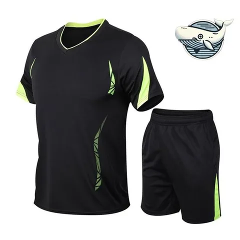 홈웨어 여름 스포츠 트레이닝복 남성 헬스 반팔 상하의