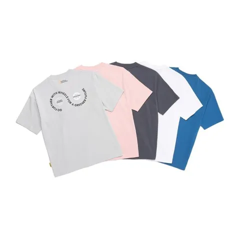 내셔널지오그래픽 N252UTS971 리젠 써클 그래픽 세미오버핏 반팔 티셔츠 5종택 1