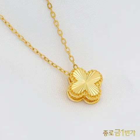 여자 순금 목걸이 볼 포리프 1.875g 99.9