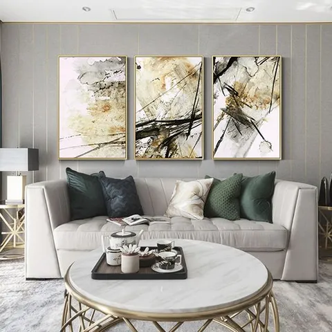 인테리어 3단거실액자 대형 거실액자 그림액자